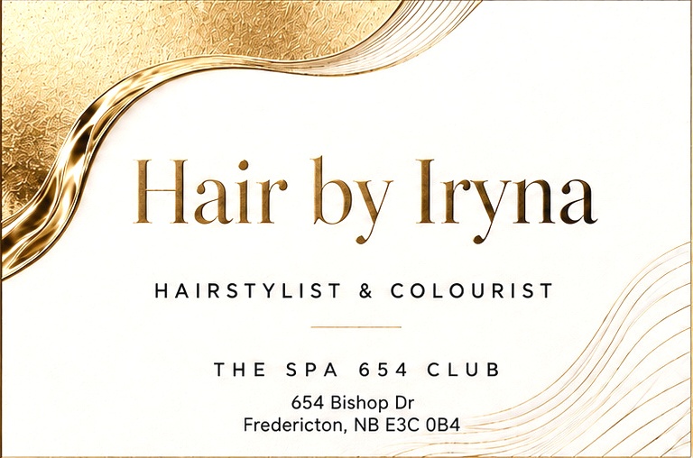 Hair by Iryna — Hairstylist & Colourist — The Spa 654 Club — 654 Bishop Dr, Fredericton, NB E3C 0B4